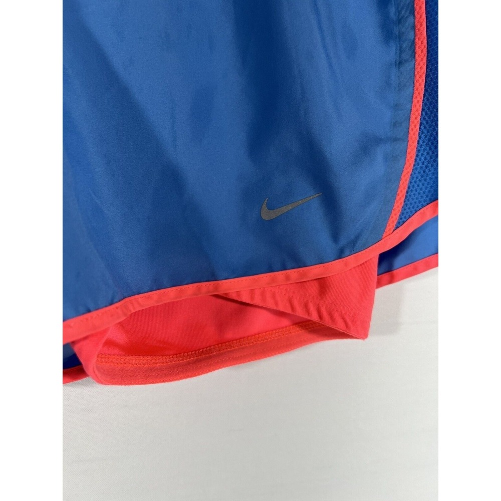 Nike Dri Fit Shorts Womens M Blue Peach Athletic Running - Picture 9 of 12